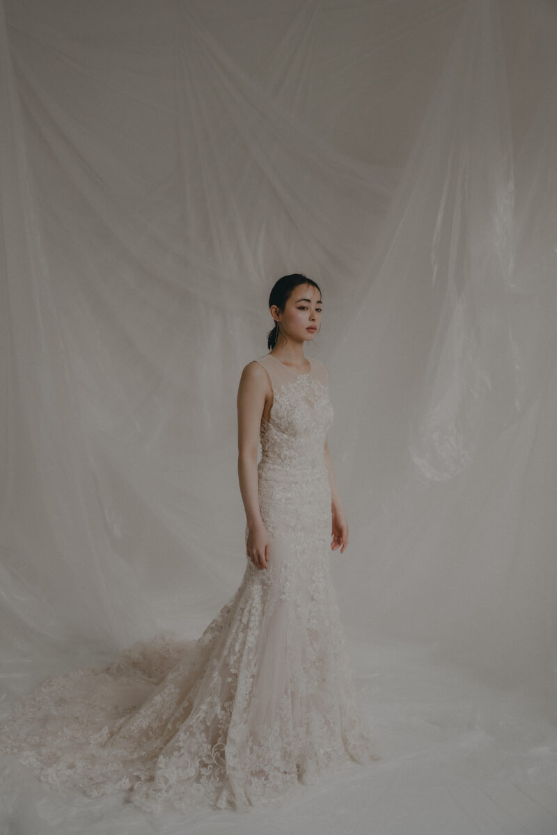 レンタルウェディングドレス - 2 way gown by Monique Lhuillier 
