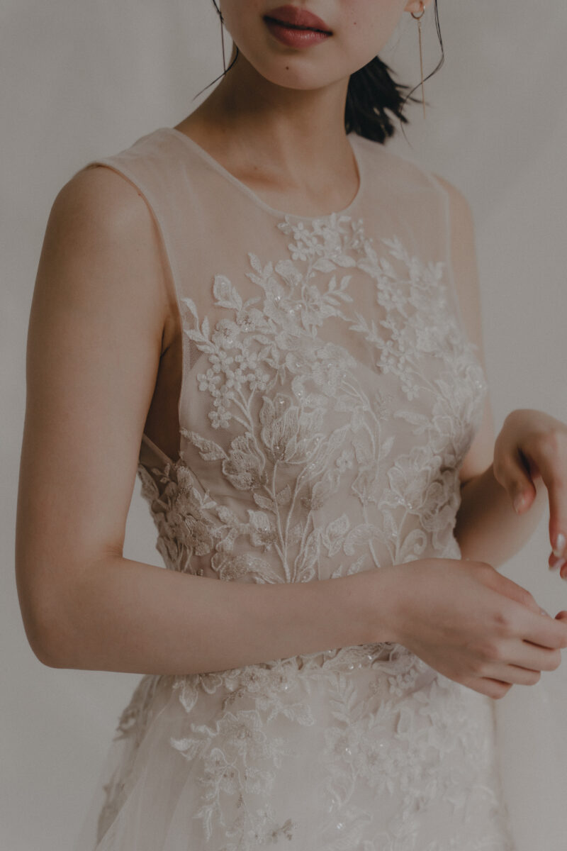 レンタルウェディングドレス - 2 way gown by Monique Lhuillier 