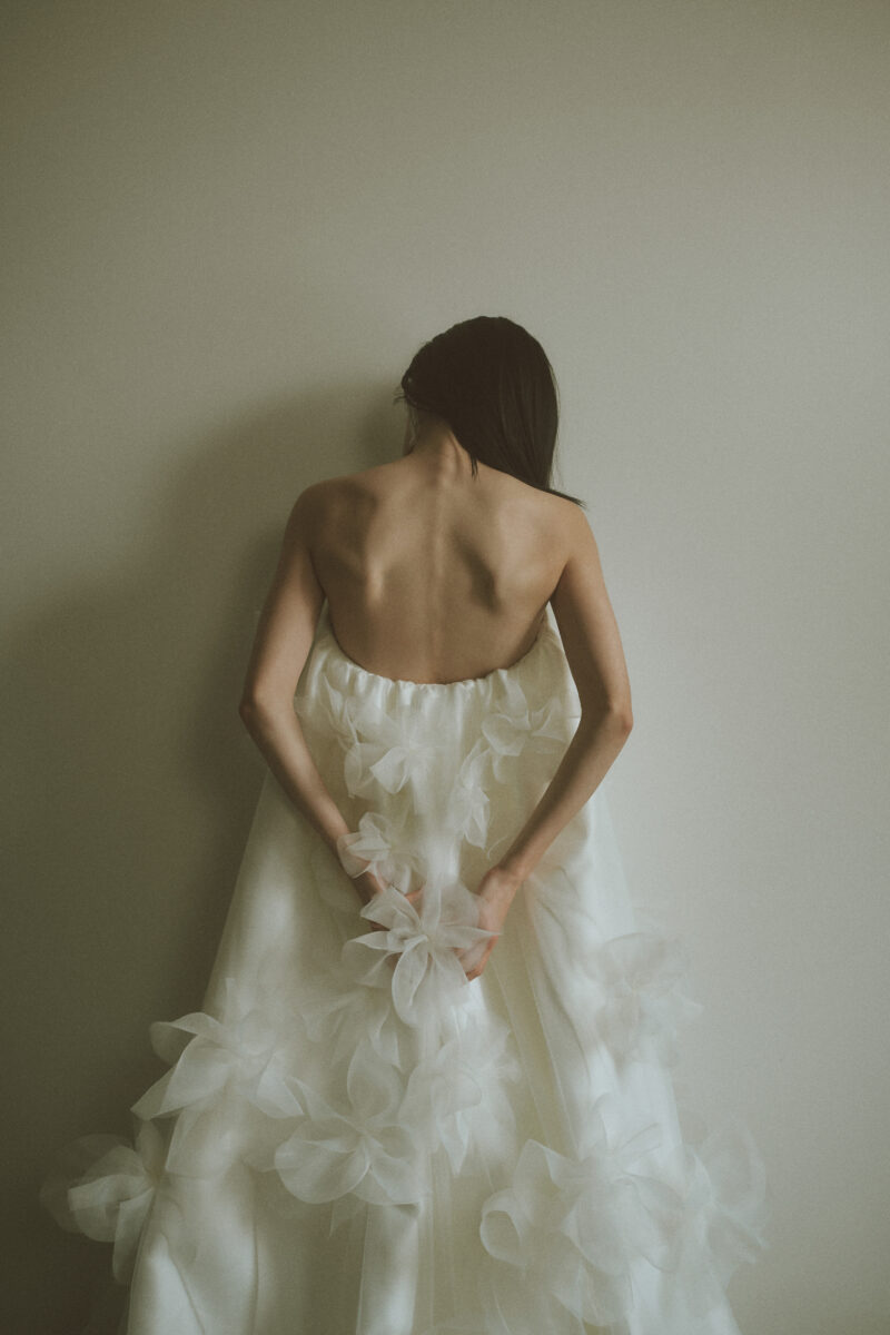 レンタルウェディングドレス - Sweetheart A-Line Appliquéd Gown by SÉBASTIEN LUKE