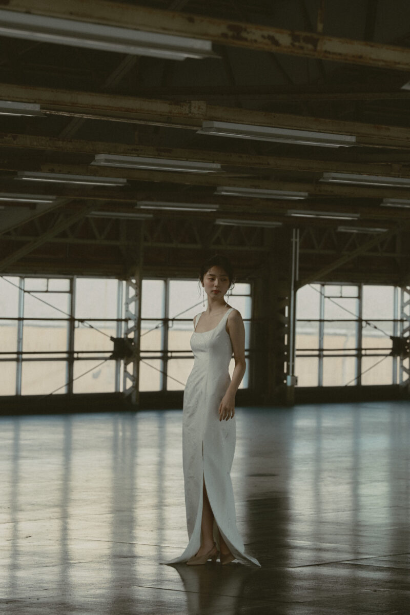 レンタルウェディングドレス - SQUARE NECK 90’S DRESS by BON BRIDE