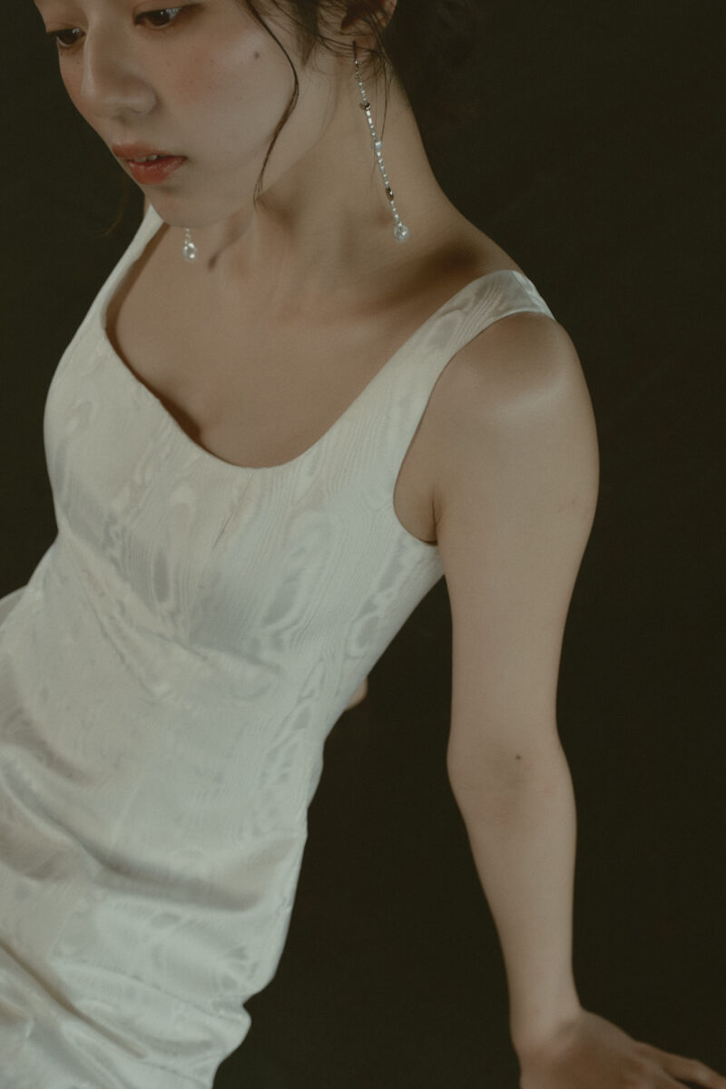 レンタルウェディングドレス - SQUARE NECK 90’S DRESS by BON BRIDE