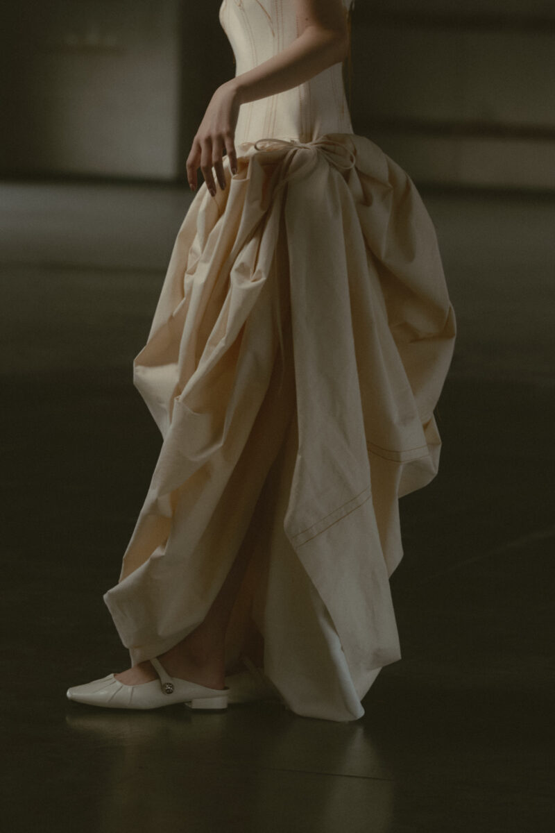 レンタルウェディングドレス - DROP WAIST BB:87 CALICO GOWN by BON BRIDE