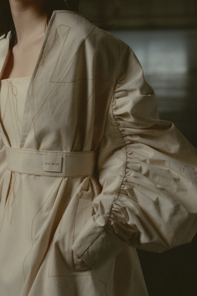 レンタルウェディングドレス - DROP WAIST BB:87 CALICO GOWN by BON BRIDE (1)